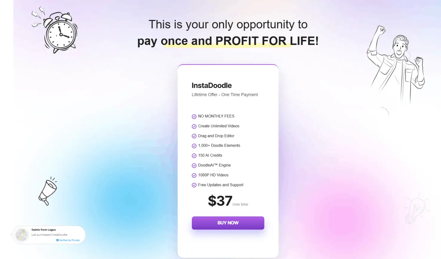 InstaDoodle InstaDoodle price